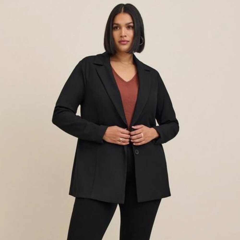 Torrid Black Blazer